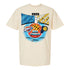 OKC THUNDER 2025 NBA FINALS VINTAGE MATCHUP T-SHIRT in White - Front View