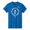 OKC THUNDER SHAI GILGEOUS-ALEXANDER CIRCLE NBA FINALS N&N T-SHIRT