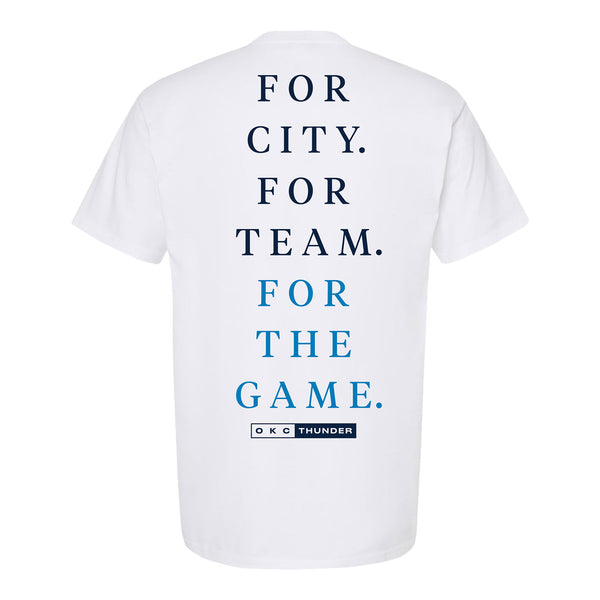 OKC Thunder IOG 2026 Playoffs For The Game Pocket T-Shirt