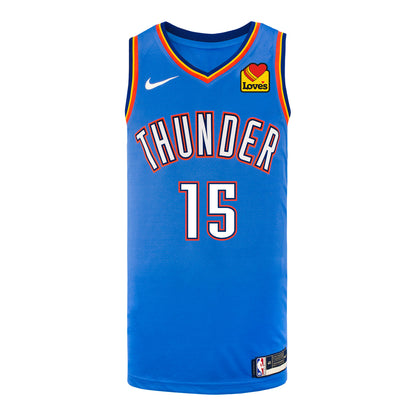 OKLAHOMA CITY THUNDER ADAY MARA ICON SWINGMAN JERSEY in Blue - Front View