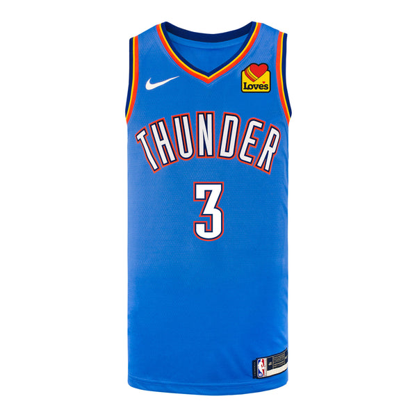 OKLAHOMA CITY THUNDER JARED McCAIN ICON SWINGMAN JERSEY - 2025-26