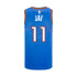 ISAIAH JOE NIKE YOUTH ICON SWINGMAN JERSEY IN BLUE - BACK VIEW