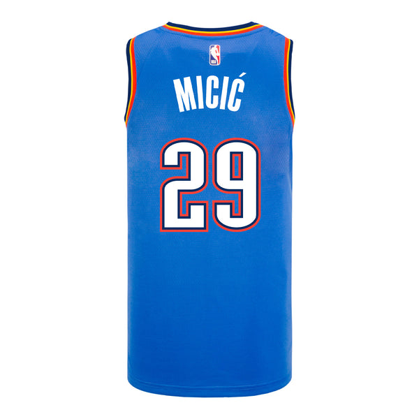Oklahoma City Thunder 2020-21 Nike Icon Vasilije Micić Jersey