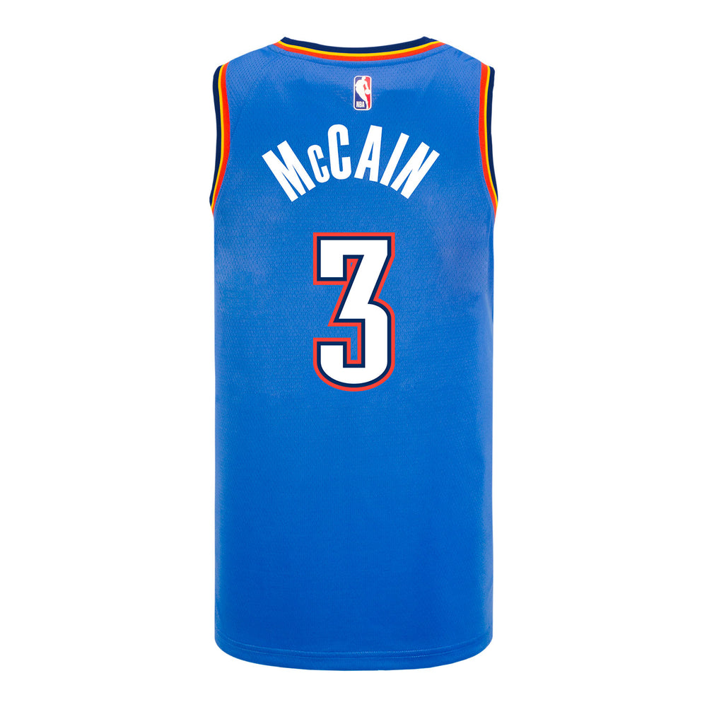 OKLAHOMA CITY THUNDER JARED McCAIN ICON SWINGMAN JERSEY - 2025-26
