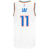ISAIAH JOE NIKE ASSOCIATION SWINGMAN JERSEY IN WHITE - BACK VIEW