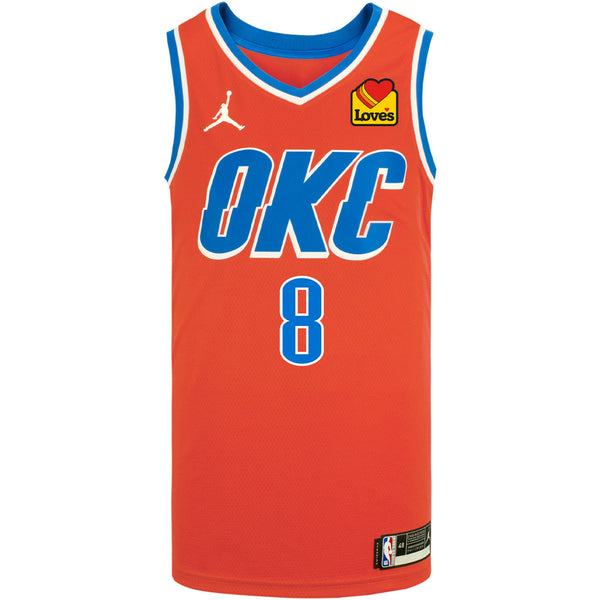 OKLAHOMA CITY THUNDER JALEN WILLIAMS STATEMENT JORDAN SWINGMAN JERSEY - 2025-26