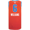 JAYLIN WILLIAMS NIKE STATEMENT SWINGMAN JERSEY IN ORANGE - BACK VIEW