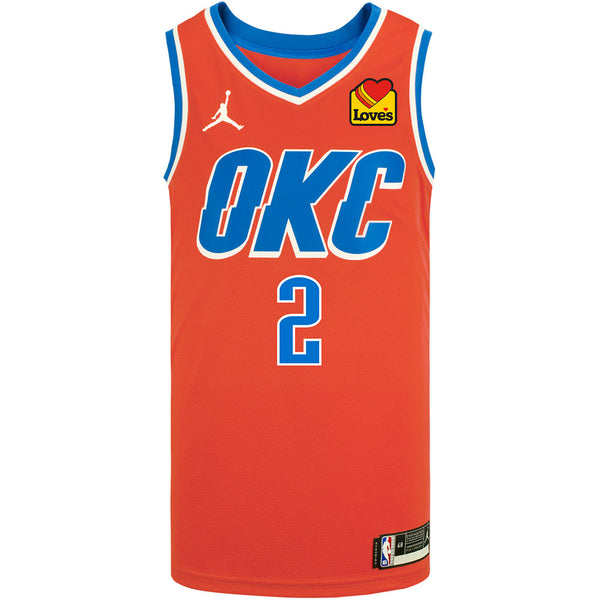 YOUTH OKLAHOMA CITY THUNDER SHAI GILGEOUS-ALEXANDER STATEMENT JORDAN SWINGMAN JERSEY - 2024-25