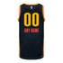 2024-25 OKLAHOMA CITY THUNDER CUSTOM CITY EDITION UNIFORM - Back View