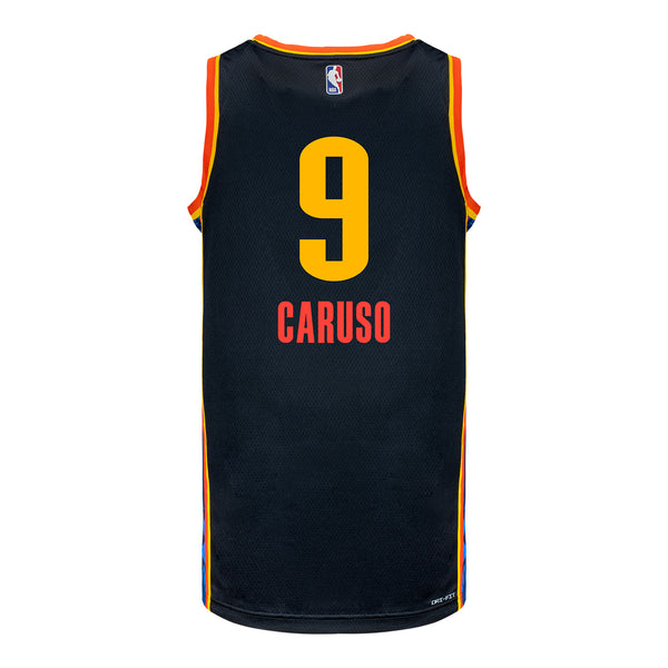 2024-25 OKLAHOMA CITY THUNDER ALEX CARUSO CITY EDITION UNIFORM - Back View