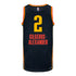 2024-25 OKLAHOMA CITY THUNDER SHAI GILGEOUS-ALEXANDER CITY EDITION UNIFORM - Back View