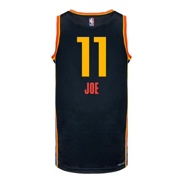 2024-25 OKLAHOMA CITY THUNDER ISAIAH JOE CITY EDITION SWINGMAN JERSEY - Back View