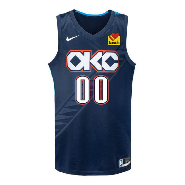 2025-26 OKLAHOMA CITY THUNDER CUSTOM CITY EDITION SWINGMAN JERSEY