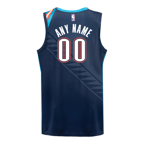 YOUTH 2025-26 OKLAHOMA CITY THUNDER CUSTOM CITY EDITION SWINGMAN JERSEY