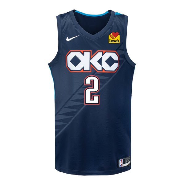 YOUTH 2025-26 OKLAHOMA CITY THUNDER SHAI GILGEOUS-ALEXANDER CITY EDITION SWINGMAN JERSEY