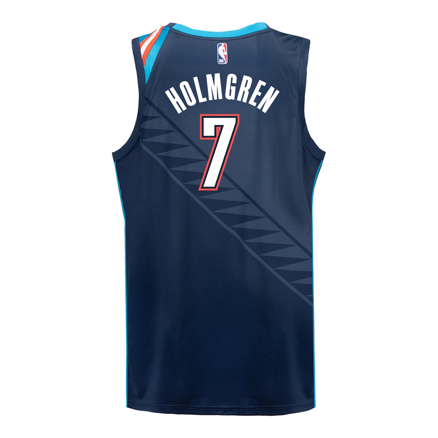 YOUTH 2025-26 OKLAHOMA CITY THUNDER CHET HOLMGREN CITY EDITION SWINGMAN JERSEY