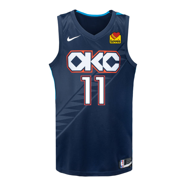 2025-26 OKLAHOMA CITY THUNDER ISAIAH JOE CITY EDITION SWINGMAN JERSEY - Front View