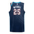 2025-26 OKLAHOMA CITY THUNDER AJAY MITCHELL CITY EDITION SWINGMAN JERSEY in Blue - Back View