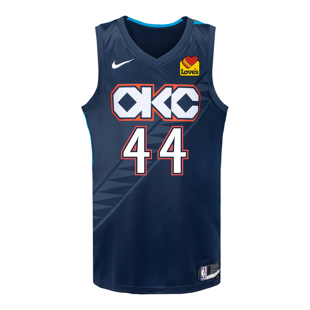 2025-26 OKLAHOMA CITY THUNDER NIKOLA TOPIC CITY EDITION SWINGMAN JERSEY - Front View