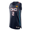 2025-26 OKLAHOMA CITY THUNDER SHAI GILGEOUS-ALEXANDER CITY EDITION AUTHENTIC JERSEY - Front View