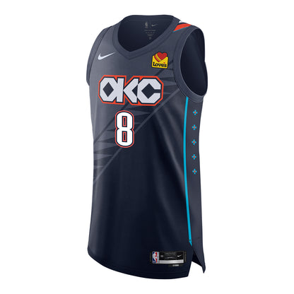 2025-26 OKLAHOMA CITY THUNDER JALEN WILLIAMS CITY EDITION AUTHENTIC JERSEY - Front View
