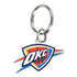 Oklahoma City Thunder Cloisonne Keychain - Front View