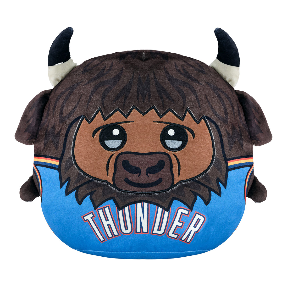 Oklahoma City Thunder Uncanny Brands 12" Kiri Cloud Pillow - Front View