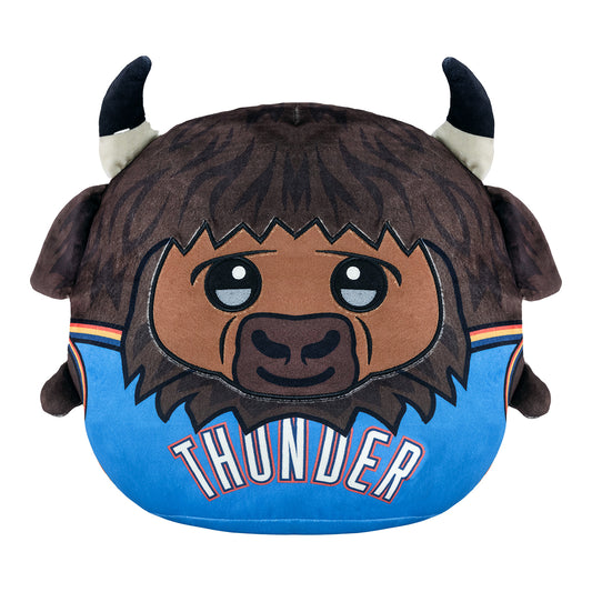 Oklahoma City Thunder Uncanny Brands 12" Kiri Cloud Pillow - Front View