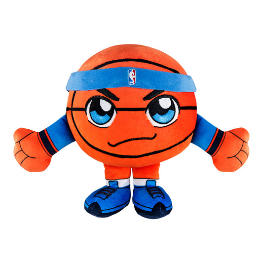 Oklahoma City Thunder Uncanny Brands 6" Kuricha Sitting Basketball Plush - Front View