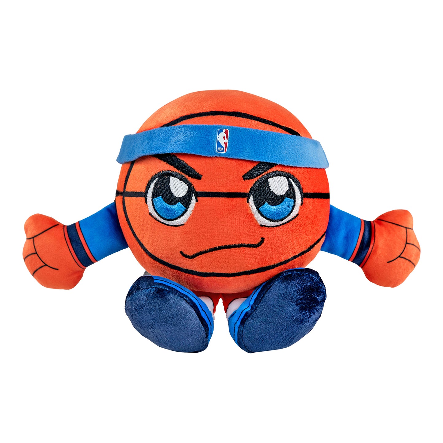 Oklahoma City Thunder Uncanny Brands 6" Kuricha Sitting Basketball Plush - Front View 2