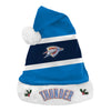 Oklahoma City Thunder Colorblock Santa Hat