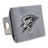 Oklahoma City Thunder Primary Logo Hitch Cover - Front View