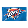 Oklahoma City Thunder Deluxe Primary Logo 3x5 Flag