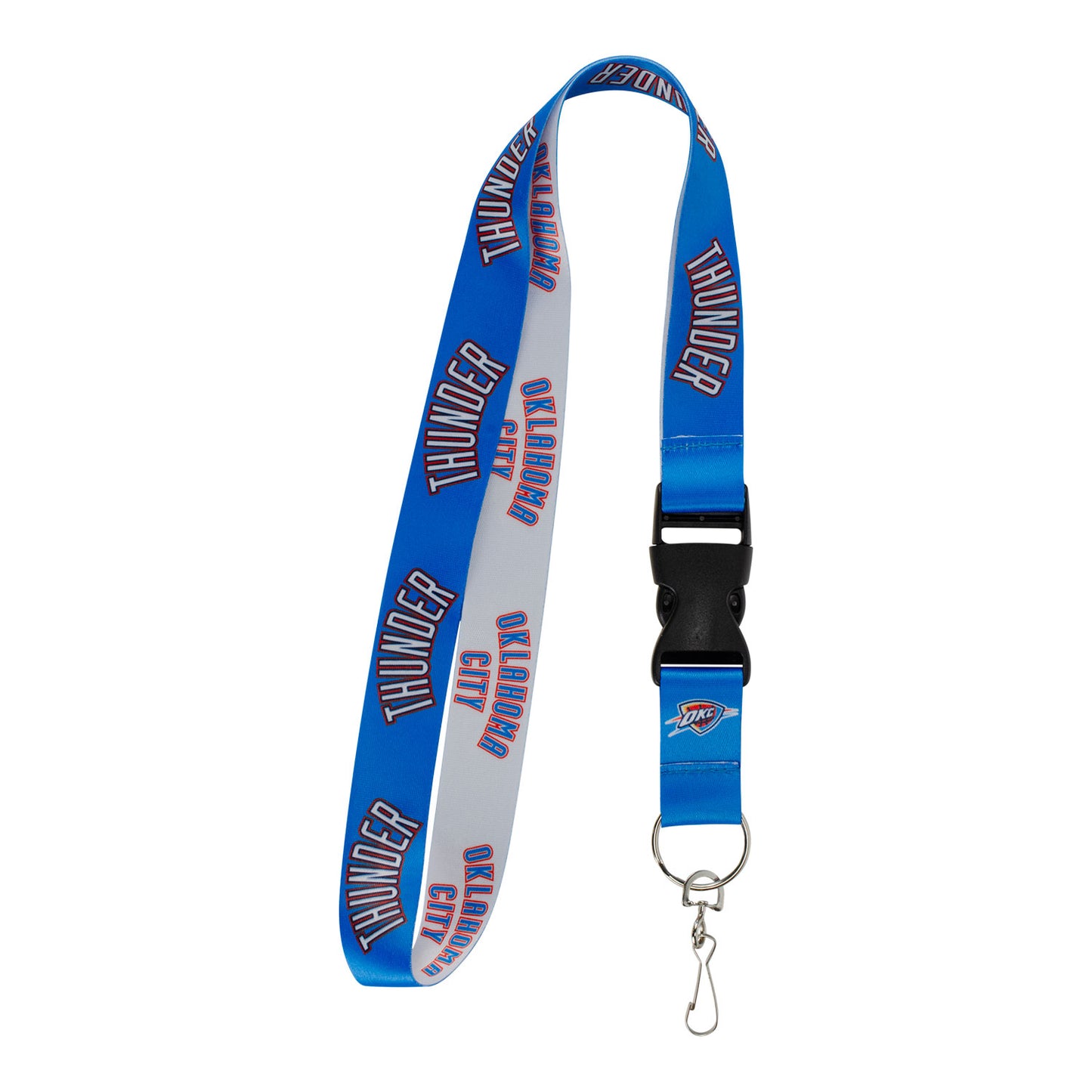 OKLAHOMA CITY THUNDER REVERSE JERSEY LANYARD