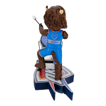 Oklahoma City Thunder Rumble Drum Bobblehead - Back Side View