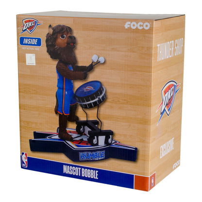 Oklahoma City Thunder Rumble Drum Bobblehead - Packaging View