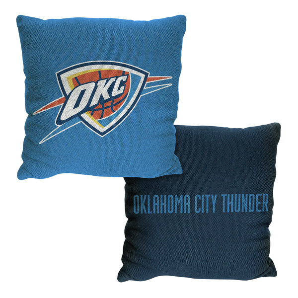 OKC THUNDER TAPESTRY TWO SIDE THROW PILLOW