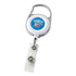 OKLAHOMA CITY THUNDER DELUXE CLIP BADGE REEL - Front View