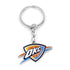 OKLAHOMA CITY THUNDER LOGO KEYCHAIN - Front View