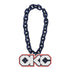 OKLAHOMA CITY THUNDER NATIVE WORDMARK FAN CHAIN - Front View