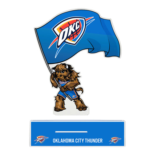 OKC Thunder Desert Cactus Rumble Standout - Front View