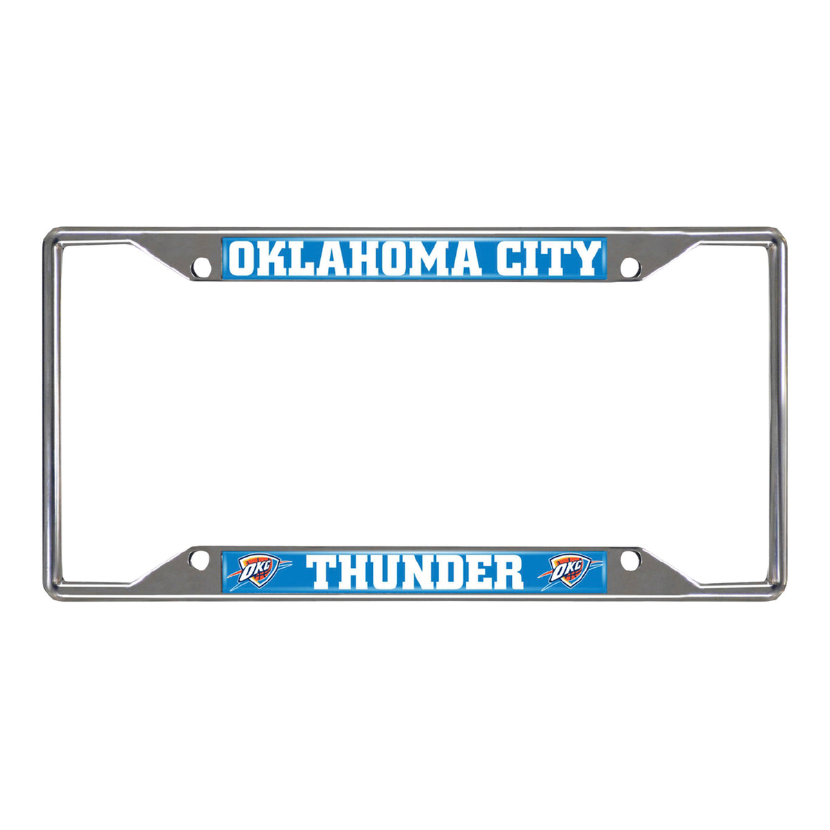 OKC Thunder Logo Brands License Plate Frame