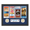 OKC THUNDER 2025 NBA CHAMPIONS ROAD TO THE CHAMPIONSHIP TICKET & BRONZE COIN PHOTO MINT