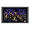 OKC THUNDER 2025 NBA CHAMPIONS SIGNATURE CELEBRATION FRAME