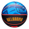 2024-25 OKLAHOMA CITY THUNDER CITY EDITION COLLECTOR SERIES BASKETBALL - OKLAHOMA BRANDING VIEW