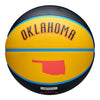 2024-25 OKLAHOMA CITY THUNDER CITY EDITION ICON SERIES BASKETBALL - BACK VIEW