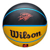 2024-25 OKLAHOMA CITY THUNDER CITY EDITION ICON SERIES BASKETBALL - WILSON BRANDING VIEW