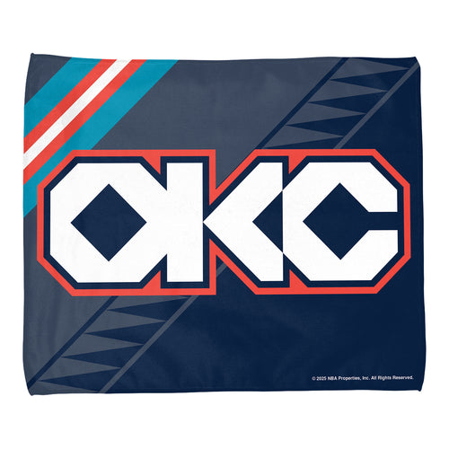 2025-26 OKLAHOMA CITY THUNDER CITY EDITION RALLY TOWEL