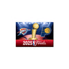 OKLAHOMA CITY THUNDER VS. INDIANA PACERS 2025 NBA FINALS MATCHUP MAGNET