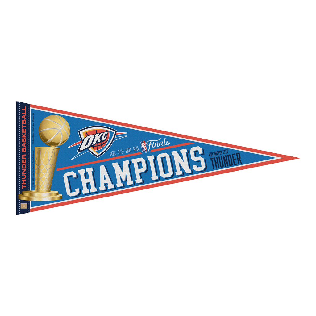 OKC THUNDER 2025 NBA CHAMPIONS CLASSIC PENNANT